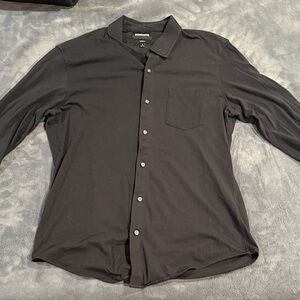 Bonobos Men's Black Button-Down Shirt